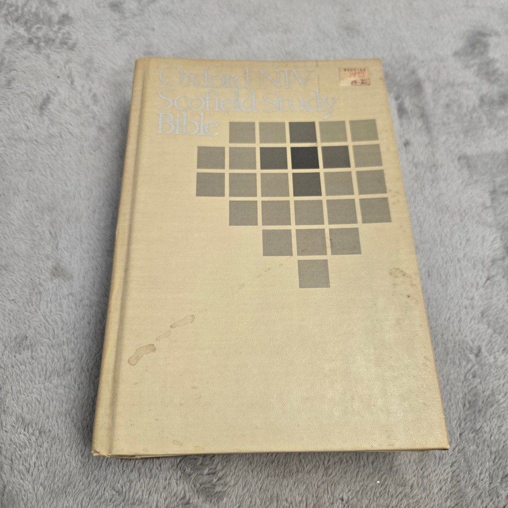 Oxford NIV Scofield Study Bible Hardcover New International Version 1984 Edition